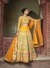 Maharani Embroidered Wedding Lehenga