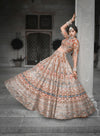 Regal Gold Zari Bridal Set