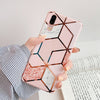 Geometric Marble Phone Case For Huawei
