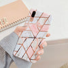 Geometric Marble Phone Case For Huawei