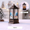 Snowman Lantern Light