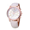 Luxury Brand Leather Quartz