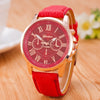Luxury Brand Leather Quartz
