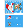 Santa Claus Window Stickers