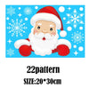 Santa Claus Window Stickers