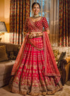 Heavy Embroidery Work Bridal Lehenga