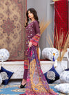 Wine Velvet Party Wear Suit