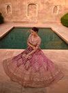 Alluring Mauve Lehenga Choli